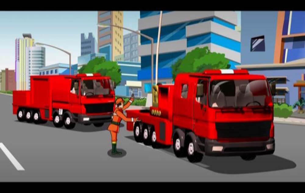 工业动画-消防车(flash动画)